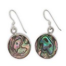 boucles en nacre naturelle 
