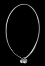 collier 2 sphères